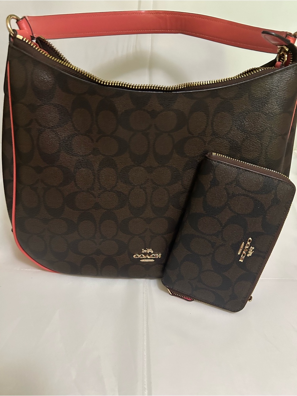 Authentic Coach Purse and Coach Wallet